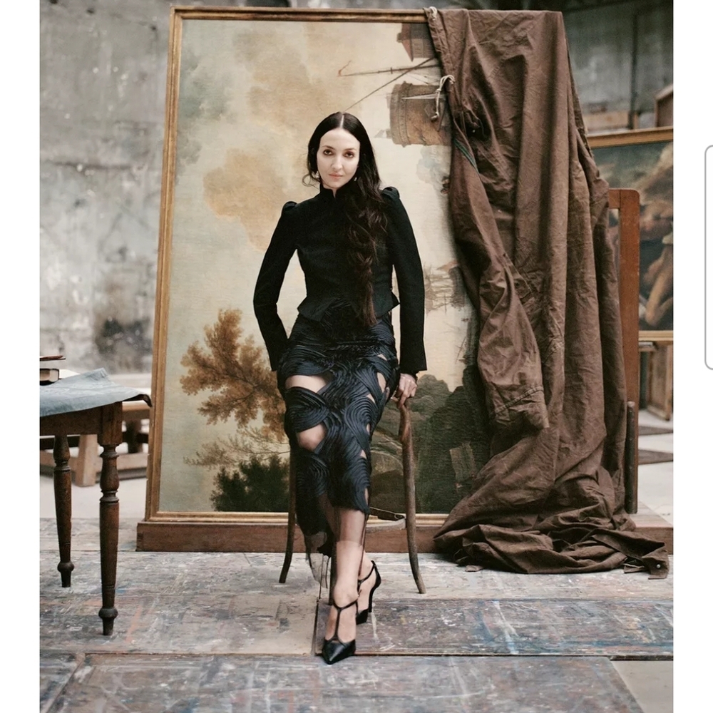 Zara Limited Edition Black Skirt